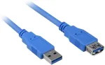 SHARKOON USB 3.0 przedłużacz blue 3,0m