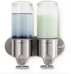 Stanley simplehuman BT1028 soap dispenser 0.444 L Stainless steel, Transparent