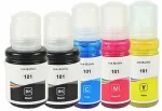 Tooner Peach tindikassett Epson No.408 T09J6 MultiPack must, ts&uuml;aan, magenta, kollane taaskasutatud