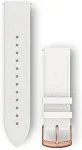 Garmin Quick Release Band White Leather