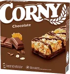 Corny 6-pakk Sokolaadi m&uuml;slibatoon 150g, 2 tk