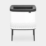 Brabantia Bo Laundry Bin, 60 L white