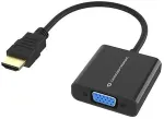 CONCEPTRONIC Adapter HDMI->VGA 1080/60Hz 0.25m sw
