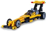 Jamara CaDA Drag Racing 1:24 Bricks gelb