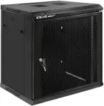 QOLTEC 19" RACK cabinet | 12U | 600 x 635 x 450 | Perforated Doors | Hanging