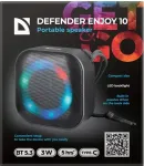 K&otilde;larid Defender BLUETOOTH SPEAKER ENJOY 10 3 W BLACK