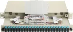 EQUIP LWL-Splei&szlig;kasten 24-Port SC-Duplex OM3 1U komplett gr