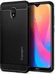 SPIGEN Rugged Armor mobile phone case 15.8 cm (6.22") Cover Black