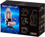 SuBsonic Gem Gaming Chair Pink