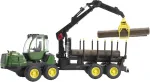 BRUDER Professional Series John Deere 1210E Forwarder with 4 Trunks and Grab (02133)