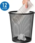 Tatkraft art moon MESH 2 pr&uuml;gikasti komplekt, 12 l, L26.5xH29.5xD26.5 cm, materjal: pulberv&auml;rvitud teras