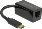 V&otilde;rgukaart DeLOCK Adapter SuperSpeed USB-C St > Gigabit LAN komp. schw.