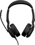 JABRA Evolve2 50 (black, UC, Bluetooth 5.2, USB-C and USB-A, stereo)
