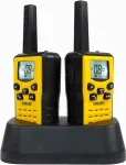 EVOLVEO FreeTalk 2W, PMR walkie-talkie with 0.5 and 2W power, yellow-black