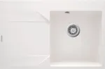 Deante 1-bowl left sink with drainer