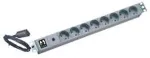 ONLINE SCHUKO-ADAPTER 10A 8X 1HE RACKMOUNT