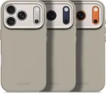 No name Decoded Silicone Backcover Apple iPhone 17 Pro Soft Taupe mobile phone case 16 cm (6.3") Cover