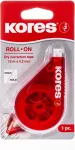 Kores Korrektuurlint ROLL ON RED, 4.2 mm x 15 m