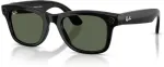 GOOGLE Meta Ray-Ban Gen2 Wayfarer, Black, G15 Green (Large)