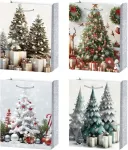 Home4you Kinkekott XMAS TREE S, 18x24x8,5cm, mix