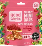 GOOD CALORIES Mini batoonid vaarikakoogi maitselised 17gx 6, 3 tk