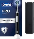 Hambahari Oral-B Pro 1 Elektrisk Tandb&oslash;rste Sort