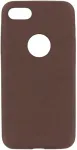 Tellur Cover Slim Synthetic Leather for iPhone 8 brown