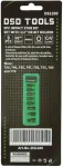 DSDTOOLS 1/2" TORX t&auml;hekujuliste otsikute komplekt koos 1/2" otsikukinnitusega 9 tk DS1200