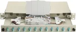 EQUIP LWL-Splei&szlig;kasten 12-Port LC-Duplex OM3 1U komplett gr