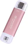 K&otilde;vaketas TRANSCEND ESD310P 2TB External SSD USB 10Gbps Type C/A Pink
