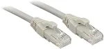 Lindy Patchkabel Cat6 UTP Premium grau 0.50m