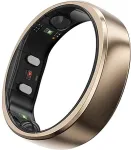RingConn Smart Ring Gen2 Air f&uuml;r Frauen und M&auml;nner - Schlaf- und Fitness Tracking Wearable - Herzfrequenz - D&uuml;nengold Gr&ouml;&szlig;e 13