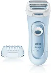 Braun | Lady Shaver | Silk-&eacute;pil 5160 | Number of power levels 1 | Wet & Dry | Blue