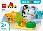 Lego 10442 DUPLO Town wild animal families: penguins and lions