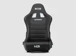 NEXT LEVEL RACING | SIMAERO Mesh Fabric | Reclining Seat | ERS5 Elite Fabric & SimAero Mesh Edition | Black