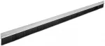 DELOCK B&uuml;rstenstreifen 40 mm mit Alu-Profil gerade - L&auml;nge 1 m