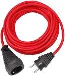 Brennenstuhl Verl&auml;ngerungskabel 10m Kabel rot