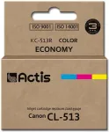 Tooner ACTIS KC-513R Ink (replacement for Canon CL-513; Standard; 15 ml; color: cyan, magenta, yellow)