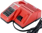 Milwaukee Power Tool Battery Charger N12N14N18, 10.8V-18V, 3A, Li-ion