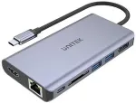 UNITEK uHUB S7 USB 3.2 Gen 1 (3.1 Gen 1) Type-C Grey