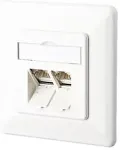 METZ CONNECT 1307381002-I - RJ-45 - Wei&szlig; - ISO/IEC 11801 Ed.2.2:2011-06 - DIN EN 50173-1:2011-09 - 80,5 mm - 39,5 mm - 80,5 mm