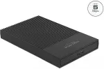 DeLOCK Externes Geh&auml;use f&uuml;r 2.5? SATA HDD / SSD mit SuperSpeed USB Typ Micro-B Buchse - werkzeugfrei