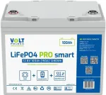 No name Akumulator LiFePO4 Volt Polska PRO SMART 12,8V 100 Ah (150A) BMS BLUETOOTH + MATA GRZEWCZA
