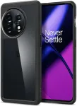 Spigen Kaitse&uuml;mbris Ultra Hybrid, OnePlus 11, l&auml;bipaistev musta &auml;&auml;rega,