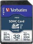 M&auml;lukaart VERBATIM SDHC Card Pro 32GB Class 10 UHS-I