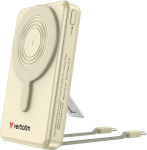 VERBATIM Charge&acute;n&acute;Go Power Bank 2C & Display 10000mAh gold