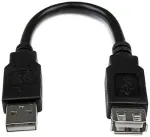 StarTech.com 0.15m USB 2.0 A, 2.0, USB A, USB A, 9.00, 225.00, 124.00