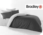 Bradley tekikott, 200 x 210 cm, antratsiit / helehall