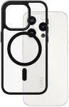 PANZERGLASS CARE&trade; by &reg; Urban Combat Case Transparent w. Black MagSafe iPhone 15 Pro