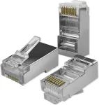 Qoltec RJ45 modular connector CAT5e, FTP, 100pcs